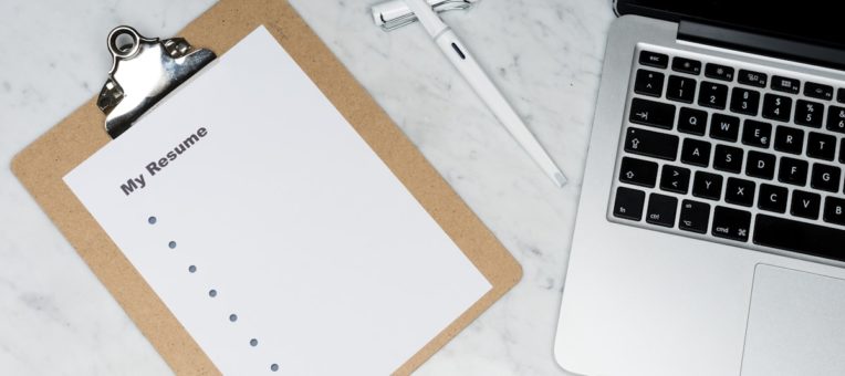 Rédaction d'une lettre de motivation sur ordinateur